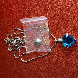 Memorial ash necklace